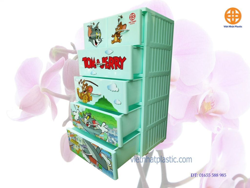 Tủ Lucky 5T - Tom & Jerry