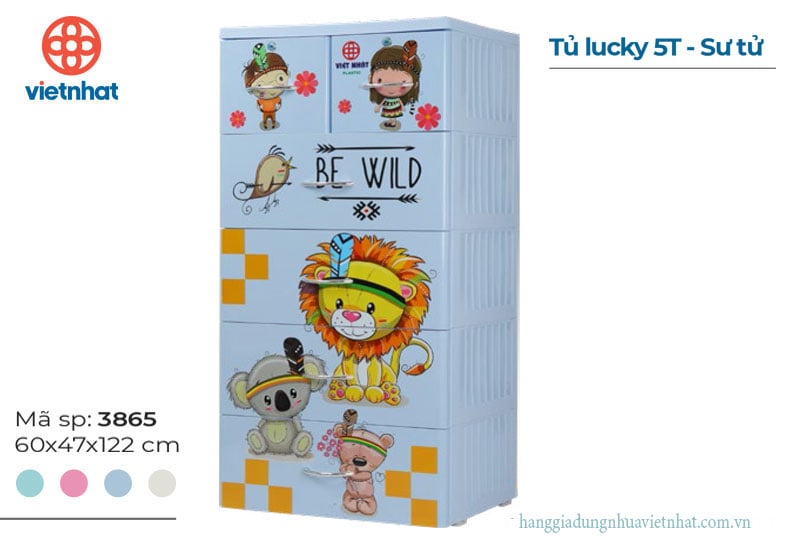Tủ Lucky 5T - Sư tử