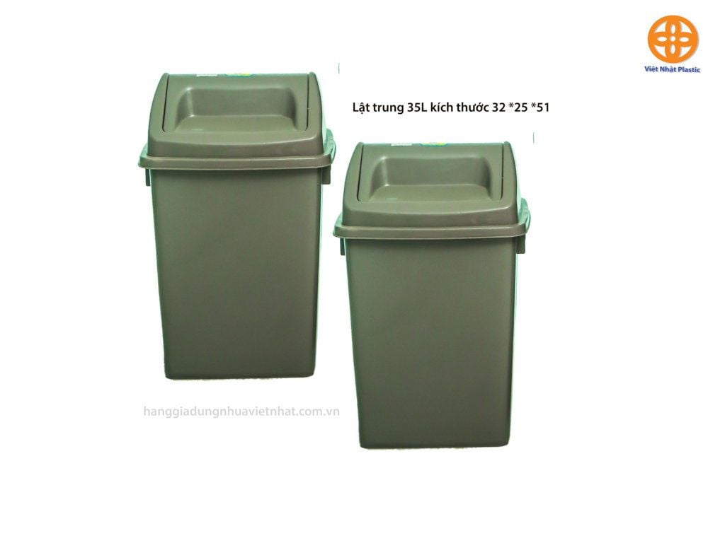 Thùng rác lật trung 5343