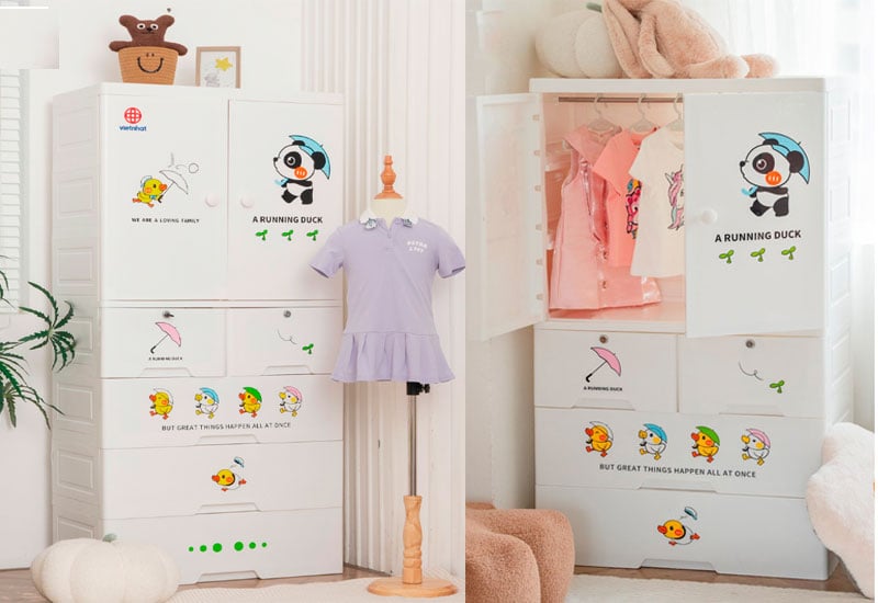 Tủ cánh to Yumi 5T 3888 -5