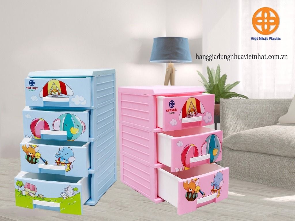 TỦ KITTY 4T – NHỰA VIỆT NHẬT PLASTCH