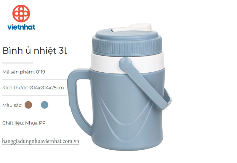 Bình ủ nhiệt 3L 0119