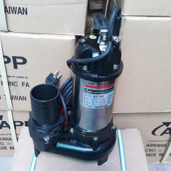 MÁY BƠM HỐ MÓNG BÙN APP SV-750/750T
