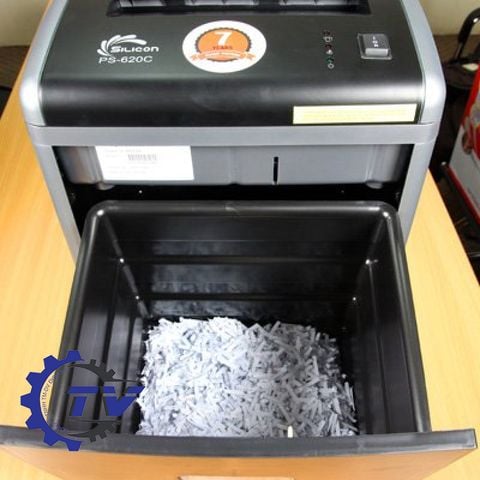 Máy hủy tài liệu Silicon PS-620C