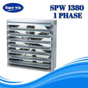 Quạt thông gió vuông gián tiếp Super Win SPW1380 (220V)