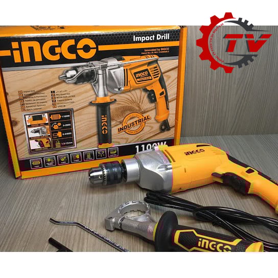 M y khoan ng l c 1100W INGCO ID11008 Khotieudung.vn