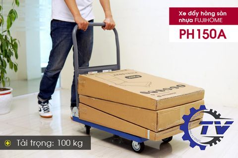 Xe đẩy hàng sàn nhựa FUJIHOME PH150A
