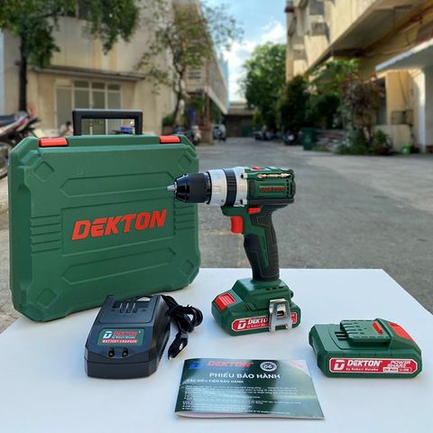 Máy Khoan Búa Dùng Pin Dekton DK-2120BL