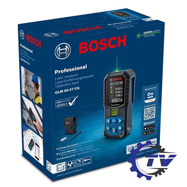 Máy đo Laser tia Xanh Bosch GLM 50-27CG