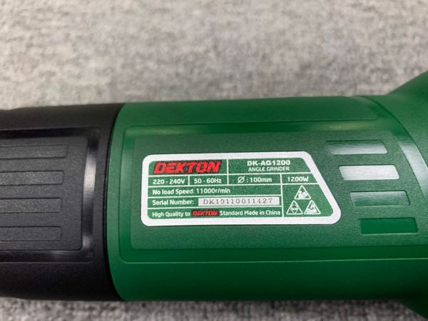 Máy Mài Cầm Tay DEKTON DK-AG1200