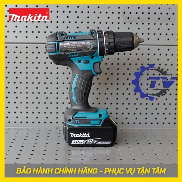 Máy Khoan Pin Makita DHP482SFX6 (Set 101 mũi khoan)