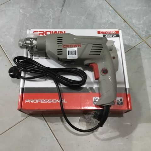 Máy khoan bắn vít Crown CT 10126
