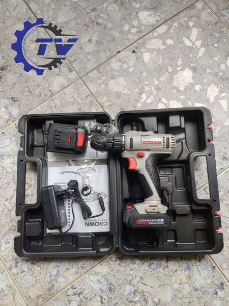 Máy khoan vặn vít dùng pin Crown CT21052L
