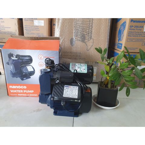 Bơm nước nóng tăng áp điện tử Nanoco NSP300-A