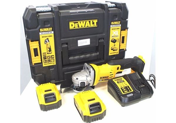 Máy mài góc dùng pin Dewalt DCG412D2B-B1