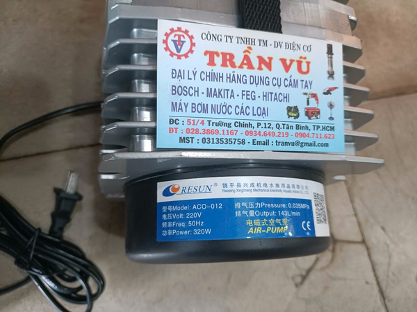 MÁY THỔI OXY RESUN ACO-012