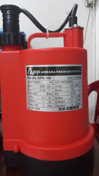Bơm chìm nước thải APP BPS-100