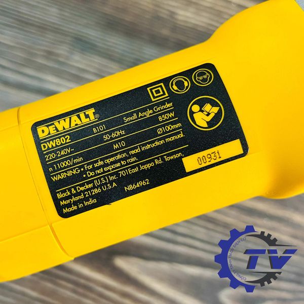 Máy mài góc 100mm Dewalt DW802-B1