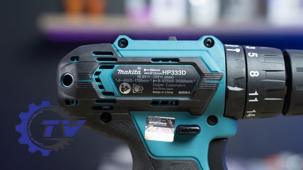 Máy khoan búa vặn vít dùng pin Makita HP333DSYE