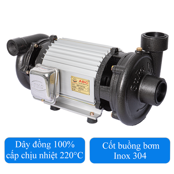 Máy Bơm Hút Giếng 2 Đầu Supper Win 3HP ABC-2200-3F