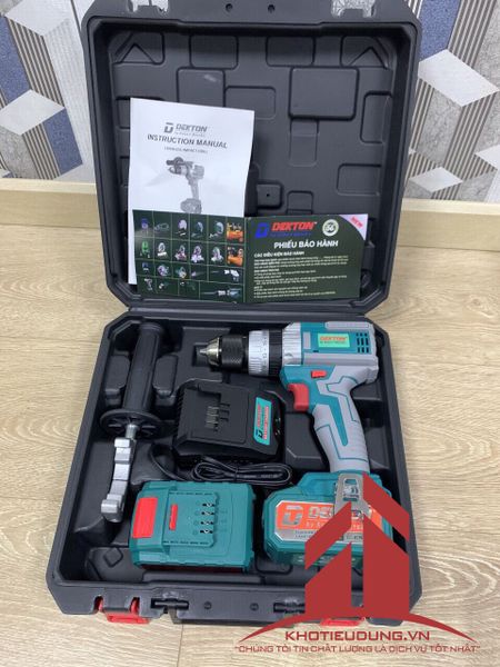 Máy khoan vặn vít dùng pin DEKTON DK-21BL