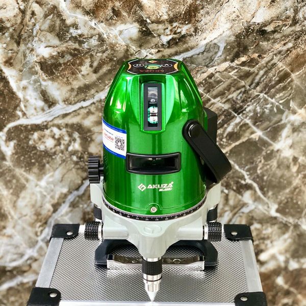Máy cân mực laser 5 tia xanh Akuza AK-686D