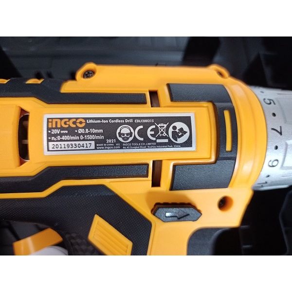 Máy khoan dùng pin INGCO CDLI200215