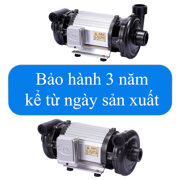 Máy Bơm Hút Giếng 2 Đầu Supper Win 3HP ABC-2200-3F