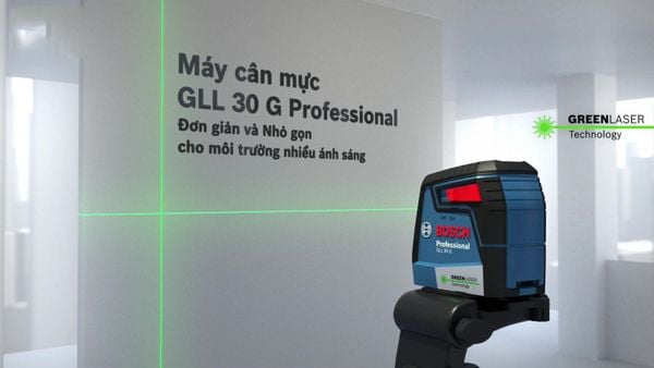Máy cân mực laser Bosch GLL 30 G (tia xanh)