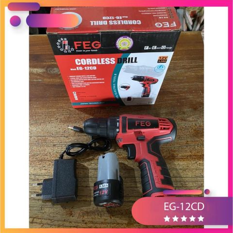 Máy bắt vít chạy pin FEG EG-12CD