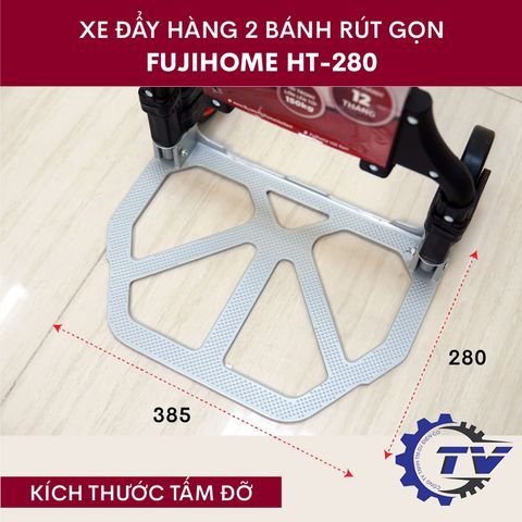 Xe Đẩy Hàng 2 Bánh Rút Gọn FUJIHOME HT-280