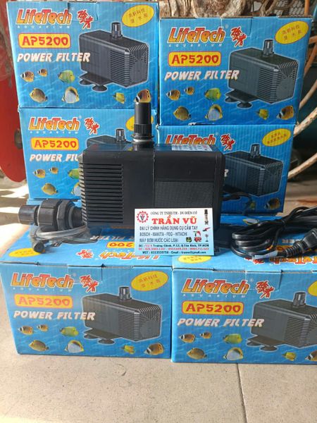 Máy bơm nước hồ cá dạng nằm Lifetech AP 5200
