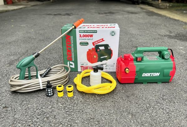 Máy Rửa Xe Chỉnh Áp Dekton DK-CWR3001 Plus