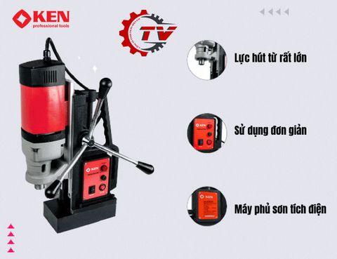 Máy khoan từ 2000w Ken 6049N