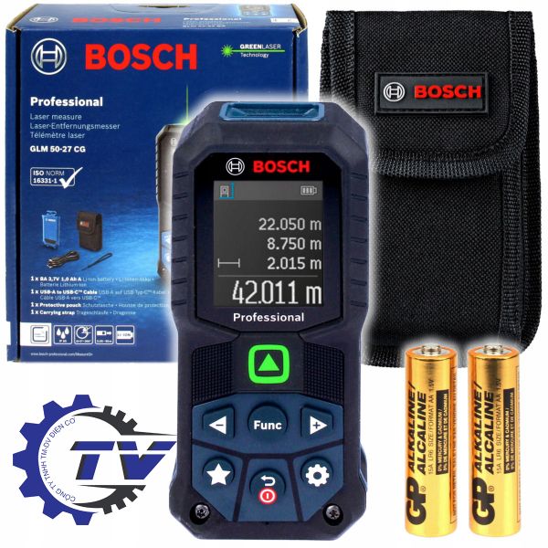 Máy đo Laser tia Xanh Bosch GLM 50-27CG