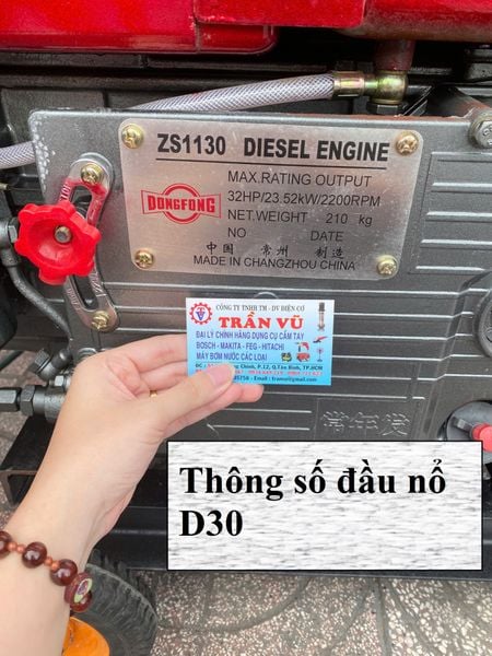 Máy Bơm Nước Kubota Đầu Nổ Diesel D30
