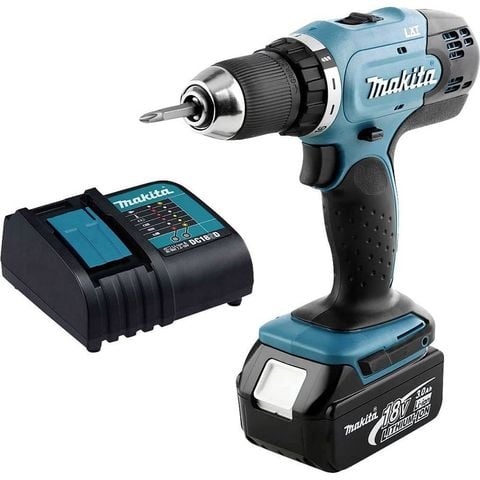 Máy khoan vặn vít dùng pin Makita DDF453SFX7