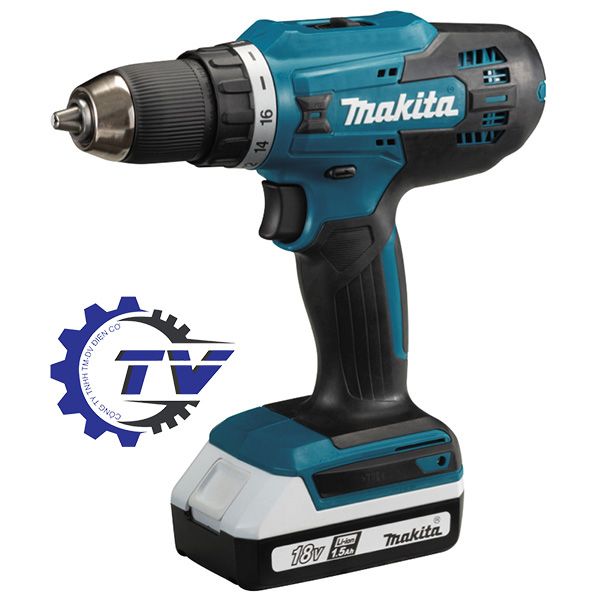 Máy khoan và vặn vít dùng pin Makita DF488DWE