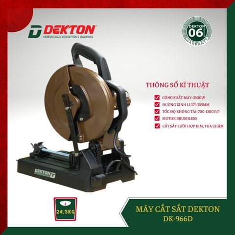 Máy cắt kim loại lưỡi hợp kim DEKTON DK-966D