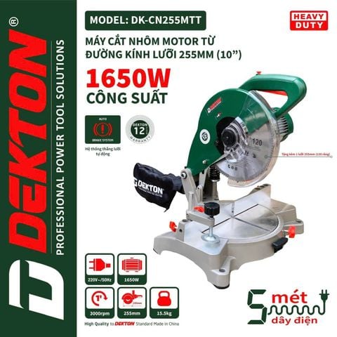 Máy Cắt Nhôm Từ DEKTON DK-CN255MTT