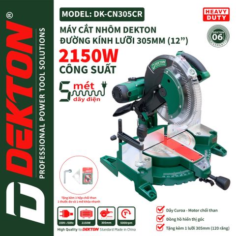 Máy cắt nhôm dây curoa Dekton DK-CN305CR