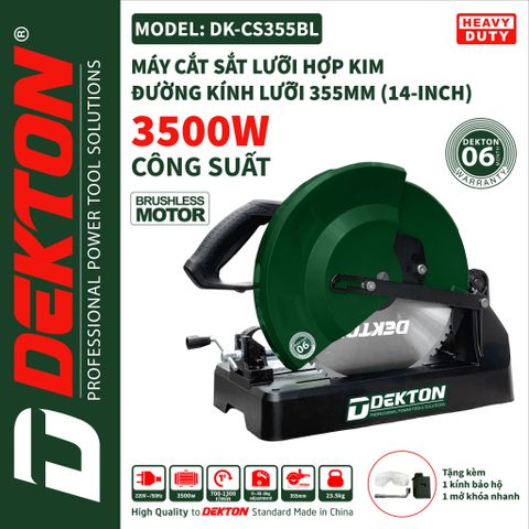 Máy cắt sắt lưỡi hợp kim DEKTON DK-CS355BL