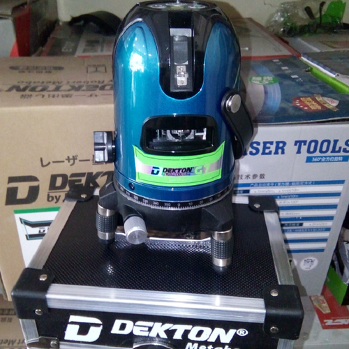 Máy cân mực Laser 5 tia xanh Dekton G7