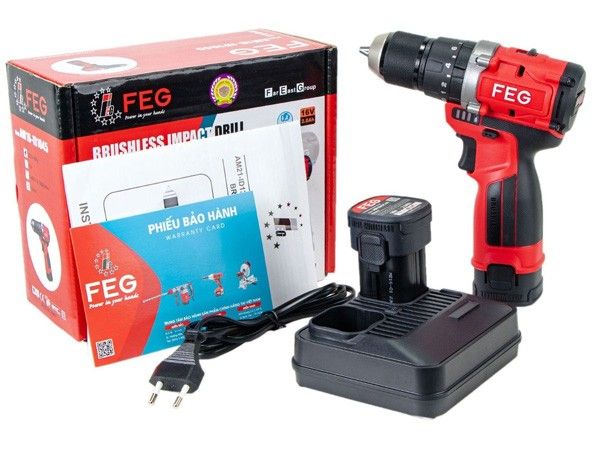 Máy khoan vặn vít pin 16.8V FEG EG-AM16-ID1045