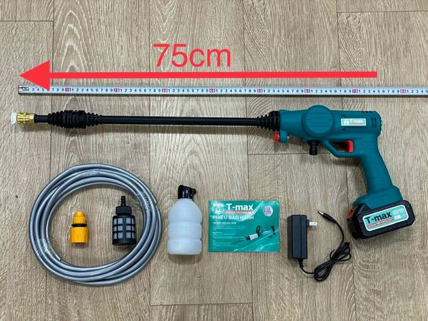 Máy Rửa Xe Dùng Pin T-Max TM-LCW21