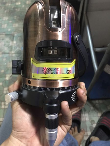 Máy cân mực laser SEIKYO G8 5 tia xanh