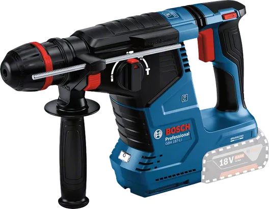Máy khoan bê tông dùng pin 18V Bosch GBH 187-LI ONE CHUCK (Chưa pin, sạc)