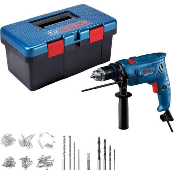 Máy Khoan Động Lực Bosch GSB 600 SET Hộp Công Cụ (91 món) 06011A03K2