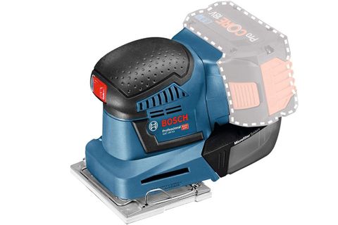 Máy chà nhám rung pin Bosch GSS 18V-LI (Chưa pin, sạc)