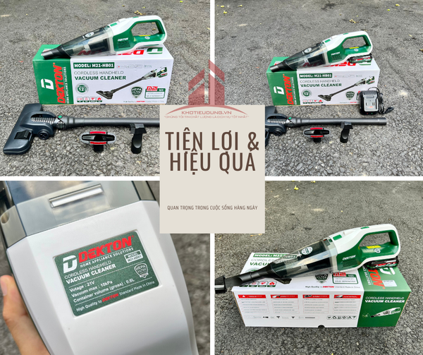Máy Hút Bụi Pin Dekton M21-HB01